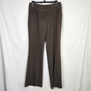 The Limited Womens Cassidy Fit Bootcut Dress Pants‎ Size 4 Brown